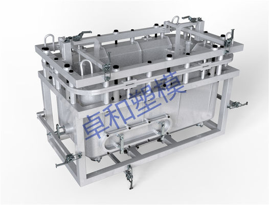 formende Aluminium-materielle glatte Oberfläche A356 6061 T6 des kühleren Kunststoffkoffer-75L