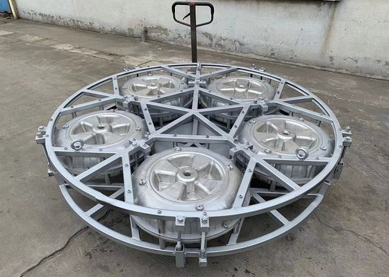 Kundenspezifische Aluminium- Formen für Plastik-Rotomold-Rad-Flöße mit voller Form des Spinnen-Rahmen-6061T6