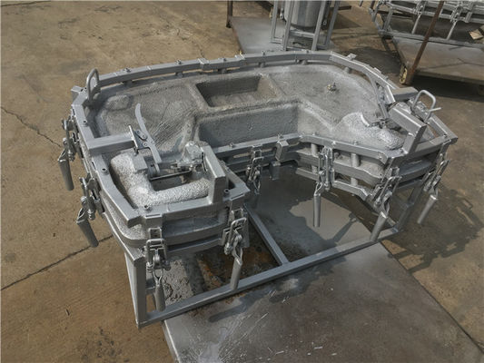 Kundengebundenes Aluminiumcasting des Casting-ATV Rotationsformen formt volle Zustimmung der Klammern-ISO9001