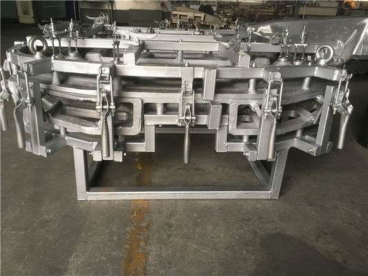 Casting Rotationsformen formt von den schweren entfernbaren Einsatz-Teilen ATV-Kasten-A356 6061T6 zwei