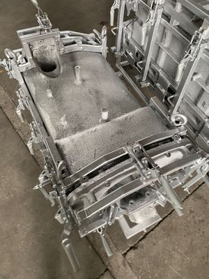 Glatter Wasser-Behälter mit Rotationsform-Gussaluminium der ganzen Sätze