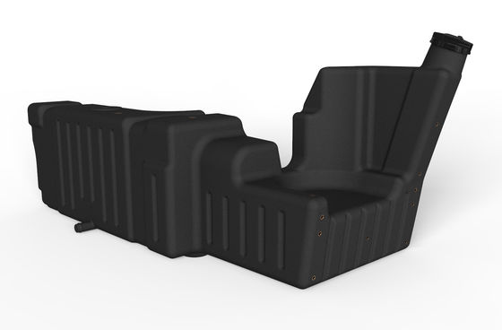 Plastikbehälter-Form des Brennstoff-500L, voller Rahmen-schwere Klammern Rotationsformen-Formen