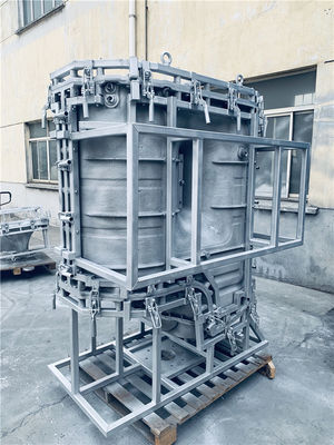 Berufs-4-8mm Aluminiumrotationsformen für 1500 Liter Roto-Form-Behälter-