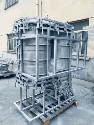 des Wasser-1500L Form-Werkzeugausstattung Behälter-des Casting-8-12mm Roto mit Stahlrahmenkonstruktionen