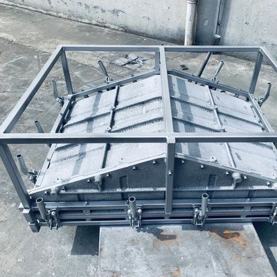 aluminiumrotationsformen Druckguß für Plastikspitzendach-Teil Rotationsformen