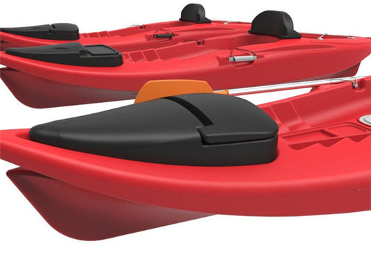 3,8 Meter LLDPE Roto formten Plastikkajak-Polyäthylen-Kajak mit doppel-wandiger Abdeckung