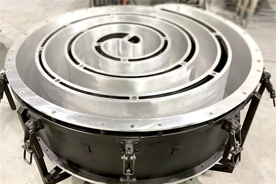 Aluminium-Druckguss-Roto-geformtes Kunststoff-Gewinderohr unter der Erde A356-Form