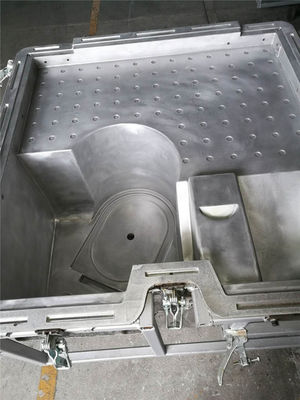 Aluminiumrotationsformen A356 6061t6 mit Matte Surface Texture For Seated tragbares Toliet