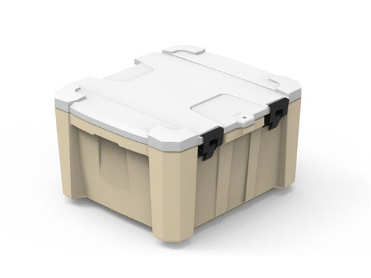 Rotomolded zerteilt doppel-wandigen Plastikeis-Kasten der kühlvorrichtungs-150L mit Verschluss-System