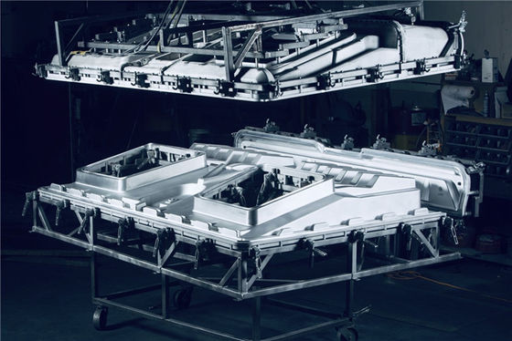 A356 Gussaluminium-Kunststoff-Autoteilform mit beweglichem Teilstück mit Schieberrad