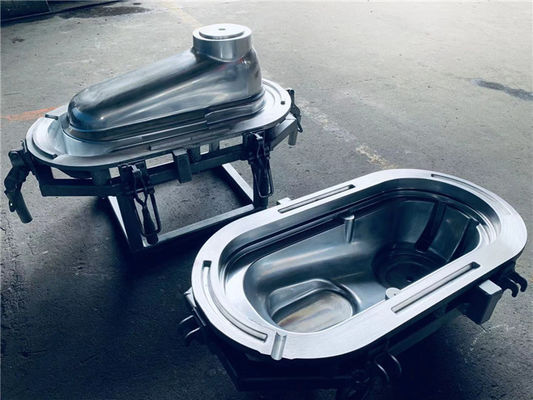 Aluminium-A356-Form für tragbare Toiletten, umweltfreundliche Rotationsformunternehmen, ISO9001-Zulassung