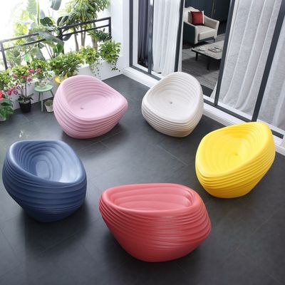 Sea Shell Kunststoffstuhl Rotomolded PE Furniture Morden Design