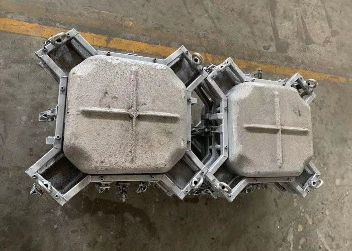 Rotationsformen formt Plastikwasser-Behälter 600L Roto mit Führungsschiene, die 8000-10000 Teile das Leben formen