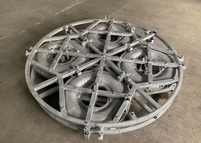 24 Rotationsgestaltungswerkzeuge des Zoll-Rettungsring-6061T6 für 3 Meter Rotationsformen-Maschinen-
