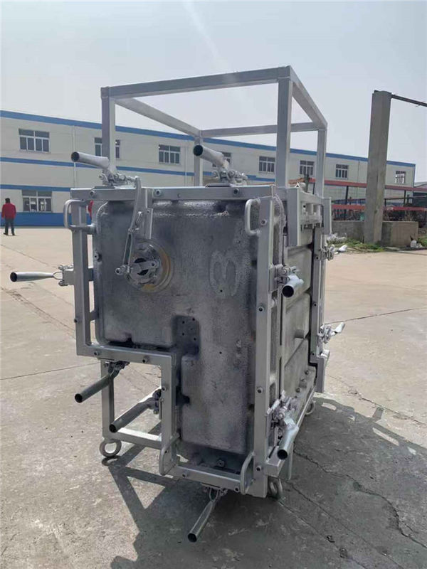 Tankvoll-Rahmenaluminiumform des Brennstoff-450L für Plastikeinspritzung mit schweren Klammern